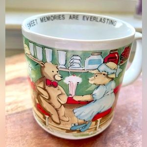 Vintage 1985 Loveable Bears Collector Mugs By New Trends Coffee Mug